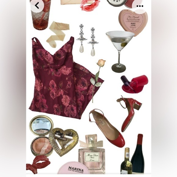 NWT ASO Express Midi Floral Midi‎ Slip Dress Rare Vintage y2k Hogwarts Yule Ball - Picture 6 of 11